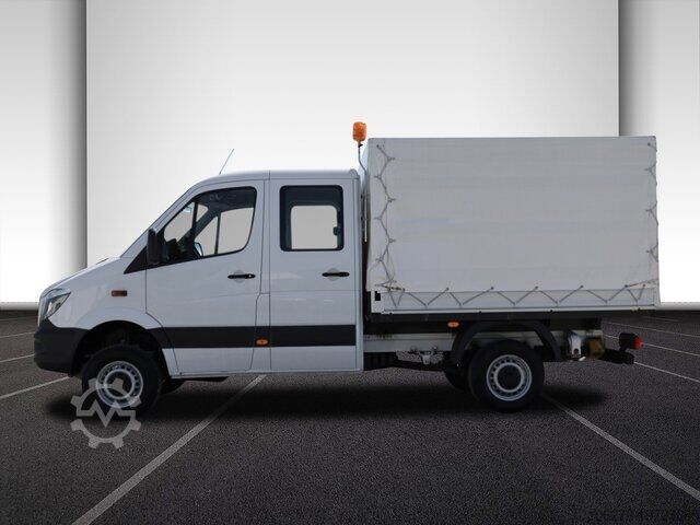 Gardinsided kassevogn Mercedes-Benz Sprinter 316CDI DOKA,Allrad,AHK,TCO,Standhzg.