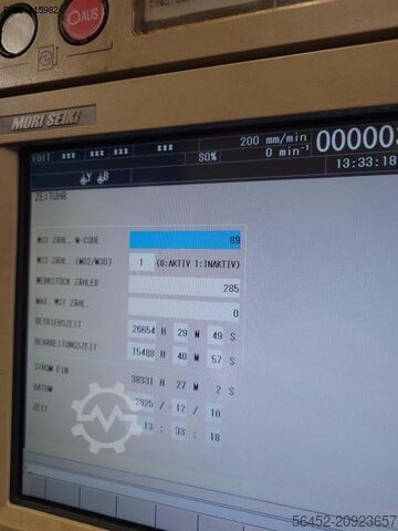 Automatisk CNC-drejebænk MORI SEIKI NLX 2500Y/700