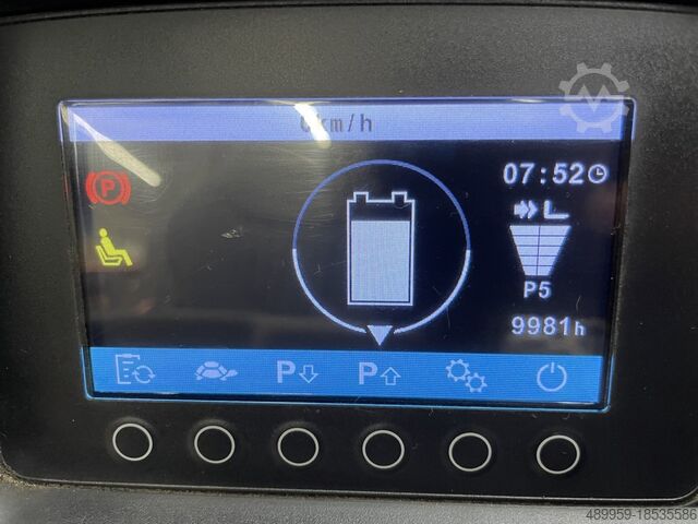 Elektrische vorkheftruck 3 wielen Jungheinrich Elektrostapler EFG 216 K