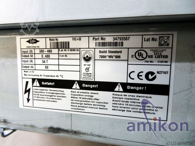 Koelaggregaat Bitzer Kälteaggregat S6F-30.2Y-40P mit RO-Anlage & Schalldämmkapsel