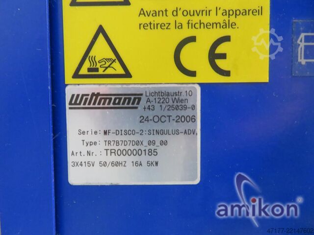 Temperatuurregelaar Wittmann Tempro 5Kw 16A MF DISCO 2 Singulus