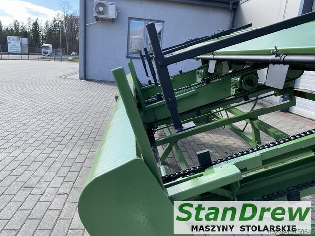 Trefoldig formatsav til paller