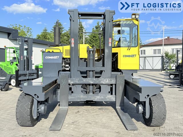 Carretilla retráctil de 4 vías Combilift C14000 GAS DUPLEX 3550 FREE-LIFT