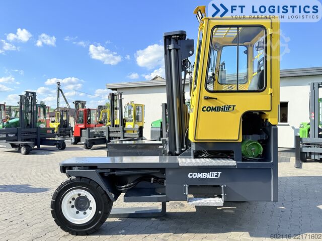 Carretilla retráctil de 4 vías Combilift C14000 GAS DUPLEX 3550 FREE-LIFT