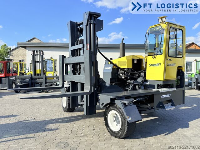 Carretilla retráctil de 4 vías Combilift C14000 GAS DUPLEX 3550 FREE-LIFT