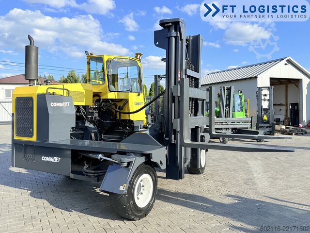 Carretilla retráctil de 4 vías Combilift C14000 GAS DUPLEX 3550 FREE-LIFT