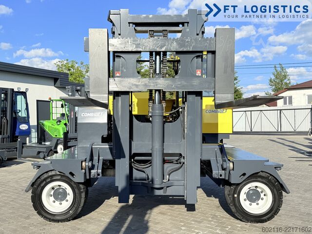 Carretilla retráctil de 4 vías Combilift C14000 GAS DUPLEX 3550 FREE-LIFT