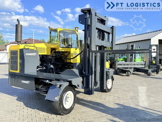 Carretilla retráctil de 4 vías Combilift C14000 GAS DUPLEX 3550 FREE-LIFT