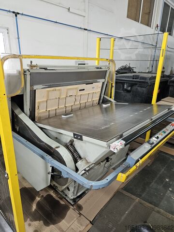 Kutu yapım makinesi, pres kesme makinesi, yapıştırma makinesi Stanztiegel TMZ /Boxmaker PP /GLUE BTM KONVOLUT