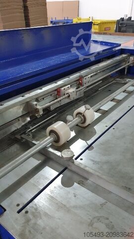 Kutu yapım makinesi, pres kesme makinesi, yapıştırma makinesi Stanztiegel TMZ /Boxmaker PP /GLUE BTM KONVOLUT