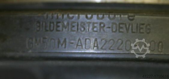 Freze kayıtları Microbore Gildemeister-Devlieg GM50M
