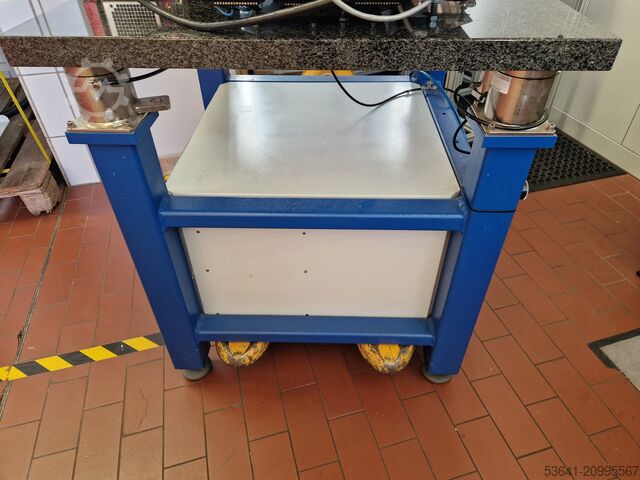 Machine-ondertafel met niveauregeling  