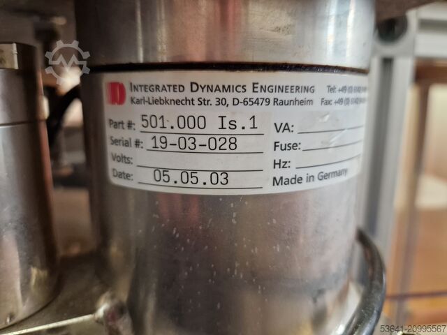 Machine-ondertafel met niveauregeling  