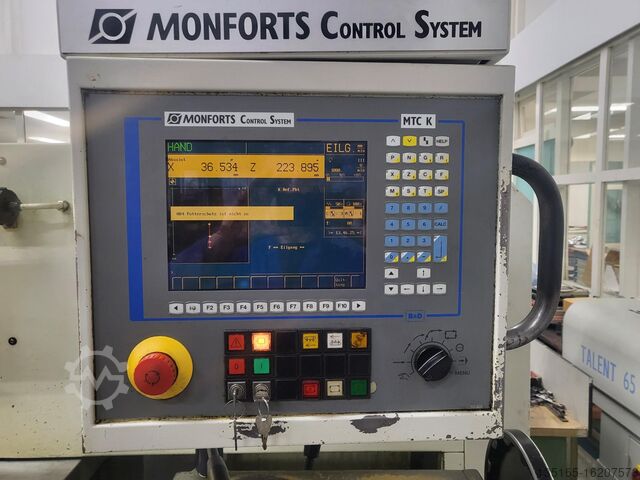 Tornio cnc montforts KNC 5