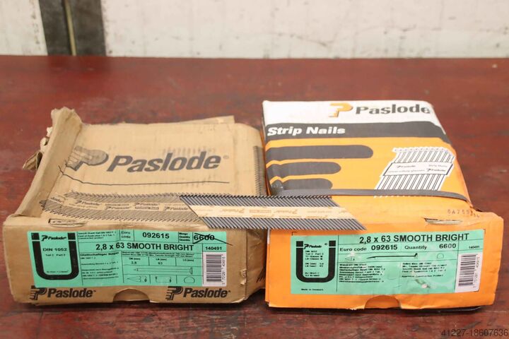 Stripspijkers 2 dozen Paslode 2,8 x 63 Smooth Bright