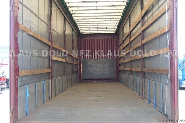 Semirremolque abierto con toldo KRONE Pritsche Plane XL MegaLiner BPW Edscha Bordwände