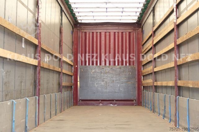 Semirremolque abierto con toldo KRONE Pritsche Plane XL MegaLiner BPW Edscha Bordwände