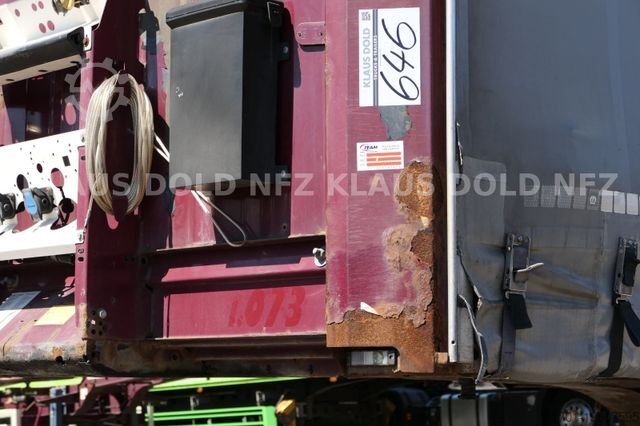 Semirremolque abierto con toldo KRONE Pritsche Plane XL MegaLiner BPW Edscha Bordwände