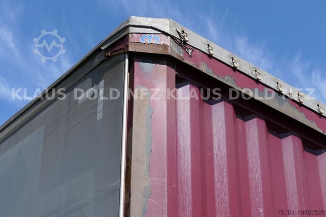 Semirremolque abierto con toldo KRONE Pritsche Plane XL MegaLiner BPW Edscha Bordwände