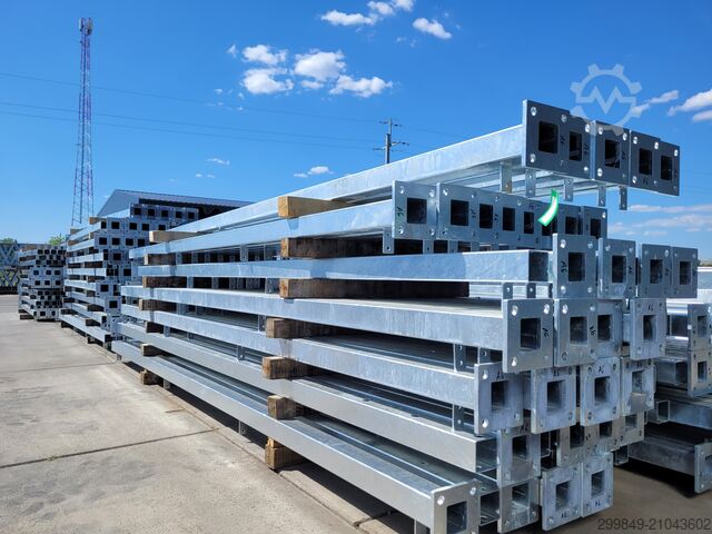 7x32 galvaniserad stålkonstruktion för hall BATOR 7m Konstrukcja stalowa