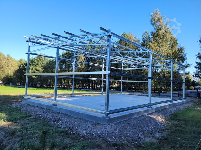 7x32 galvaniserad stålkonstruktion för hall BATOR 7m Konstrukcja stalowa