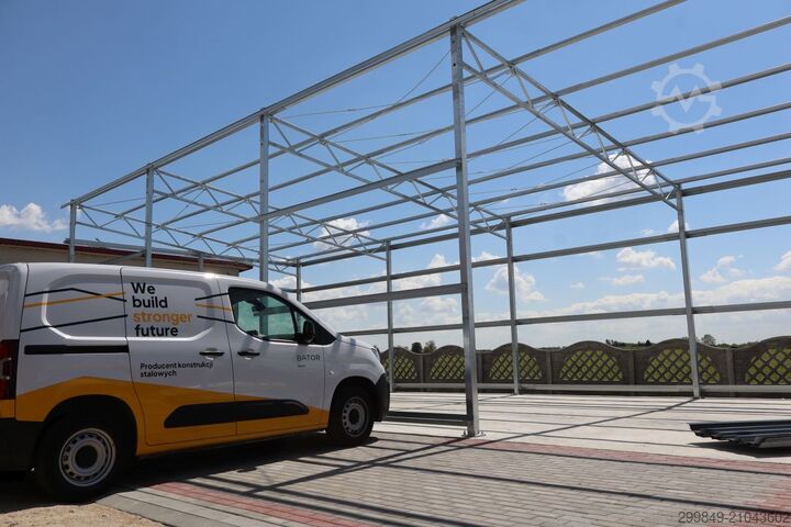 7x32 galvaniserad stålkonstruktion för hall BATOR 7m Konstrukcja stalowa