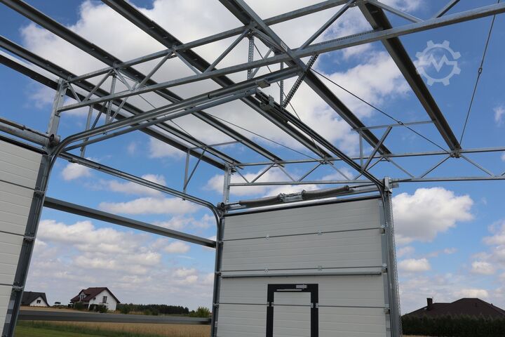 7x32 galvaniserad stålkonstruktion för hall BATOR 7m Konstrukcja stalowa