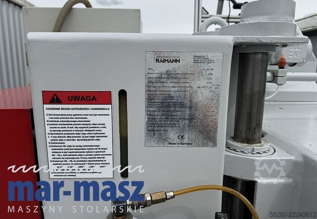 Fierăstrău multilamă de rindeluit cu disc plutitor Raimann KS 310 BV z laserem