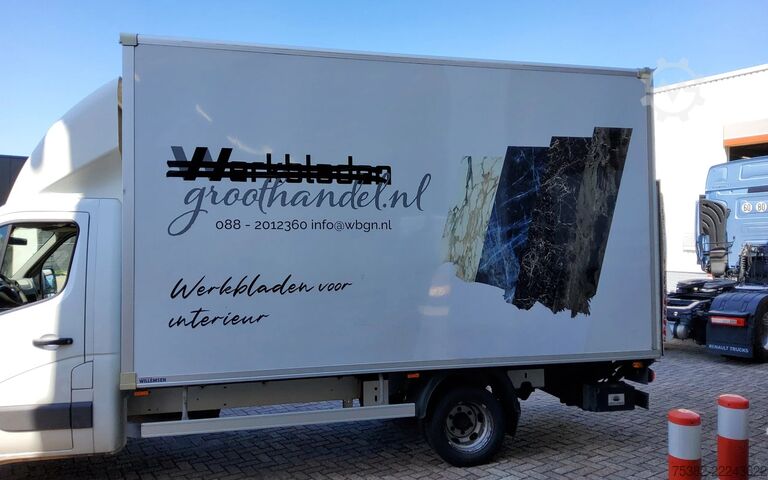 Panelvan CITYBOX LAADBAK - D'HOLLANDIA LAADKLEP 750 KG. + ZIJDEUR