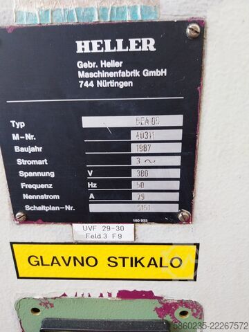 Vízszintes megmunkálóközpont HELLER BEA 05