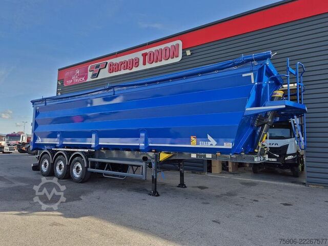 Semi-remorque basculante Stas FERROSTAR 60m3