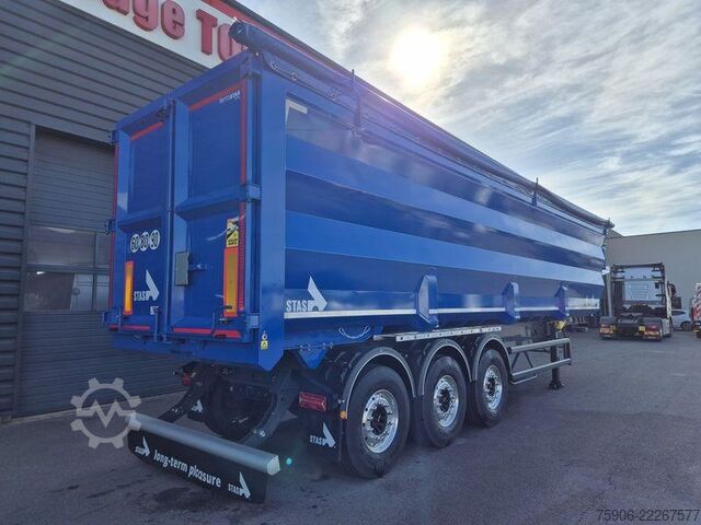 Semi-remorque basculante Stas FERROSTAR 60m3