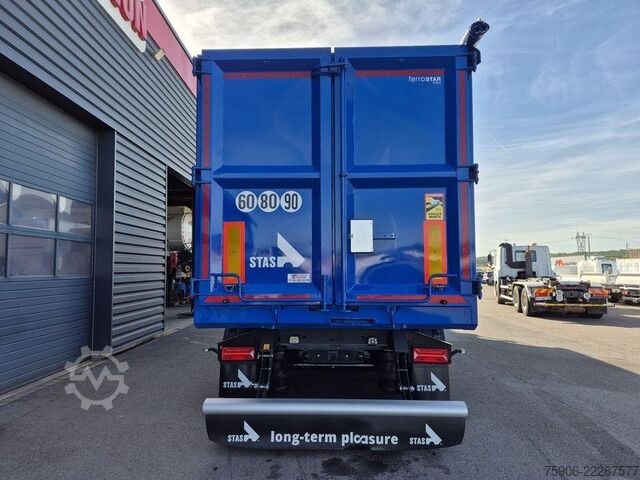 Semi-remorque basculante Stas FERROSTAR 60m3