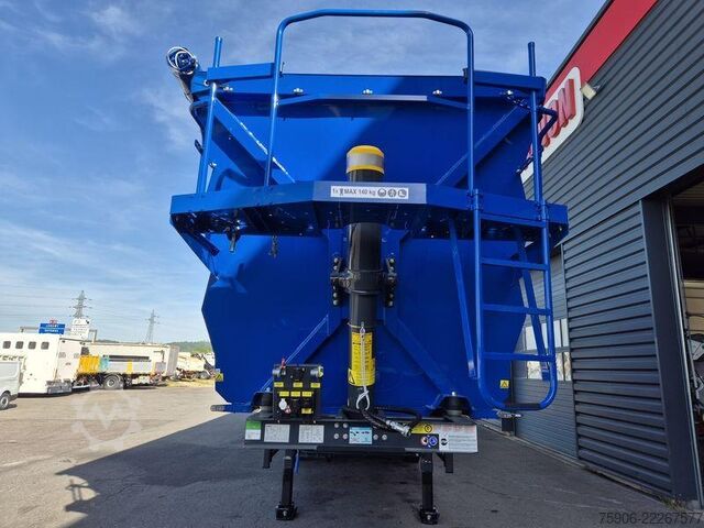 Semi-remorque basculante Stas FERROSTAR 60m3