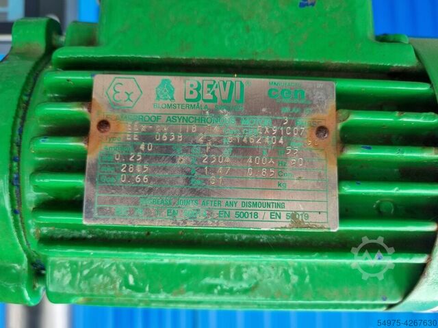Tanque de acero inoxidable Tanque del reactor ATEX  10461