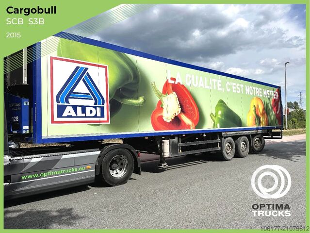 Gekoeld/bevroren transport Schmitz Cargobull SCB S3B / STEERABLE LIFT AXLES