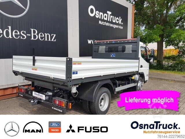 Driezijdige kipper bestelwagen Mitsubishi Canter 7C18 3-Seitenkipper Klima, Nutzl. 3800 KG