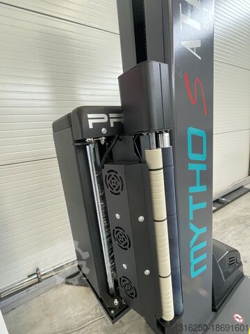 Stretch Wrapper Draaitafel Stretchen ATLANTA mit. Autom. Folienanlegen und FB MYTHO S mit Arya Mast 2400 mm 200% PreSt
