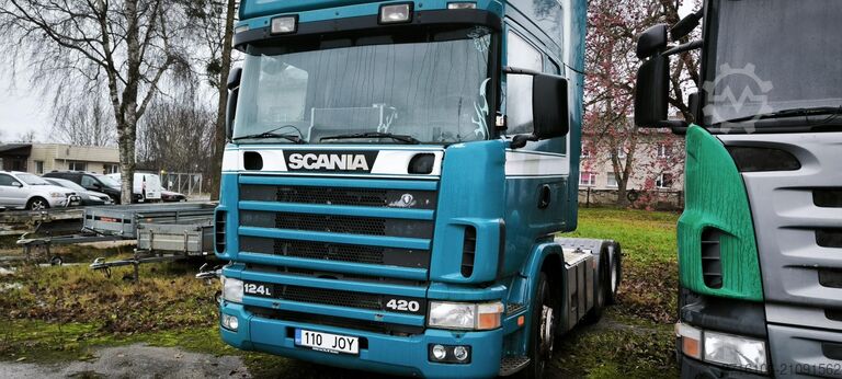 Standart çekici ünitesi SCANIA R124 LA6X2NA 420
