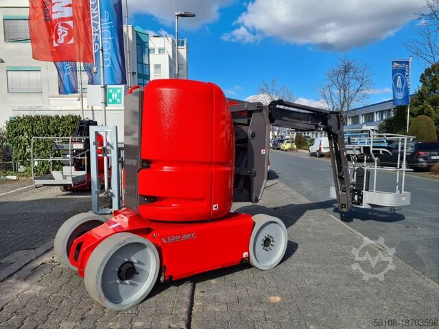 Scharnierend telescopisch platform Manitou 120 AETJ 12mtr