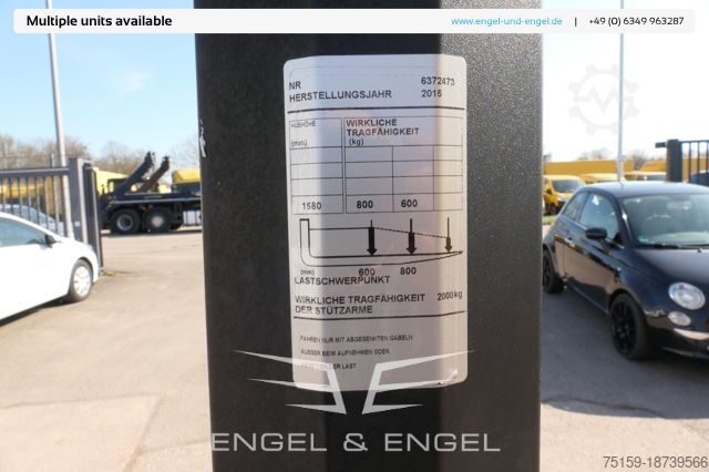 Manual stacker bt SWE 080L