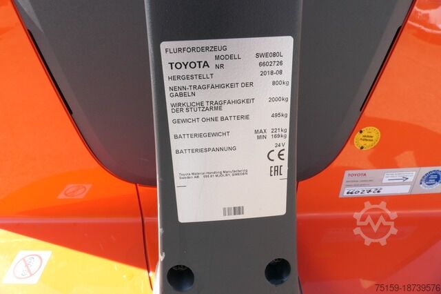 Manuell staplare toyota SWE 080L