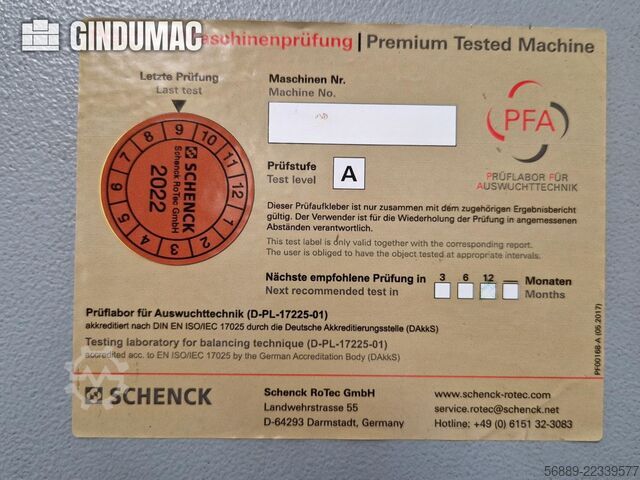 SCHENCK HM 70U BU SCHENCK HM 70U BU