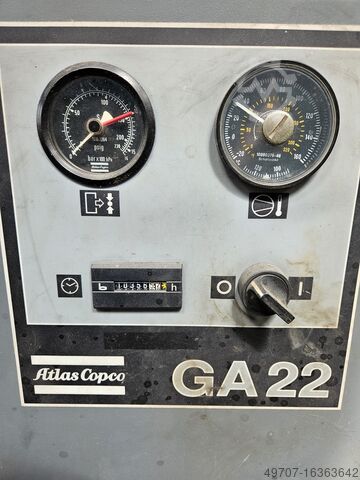Schroefcompressor Atlas Copco GA22 3,1m3/min 10bar