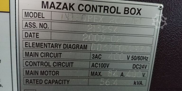 Tokarko frezarka Mazak INTEGREX 200-IV T