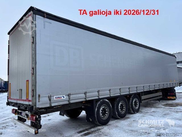 Nyitott ponyvás félpótkocsi Schmitz Cargobull Semitrailer Curtainsider Standard
