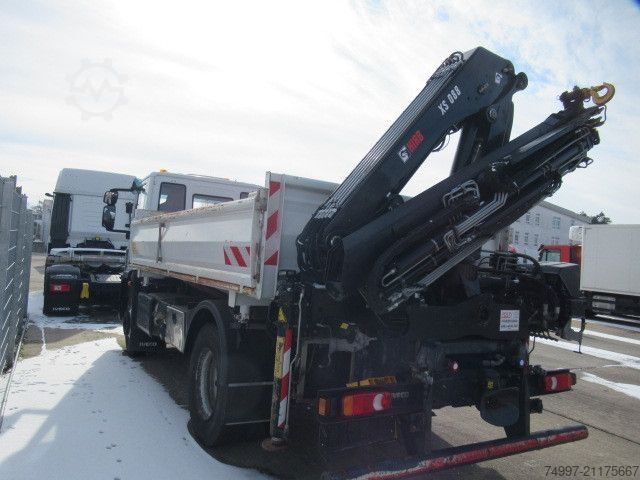 Kiepwagen IVECO ML140E25K  / HIAB  XS 088 / Funk / Greifer