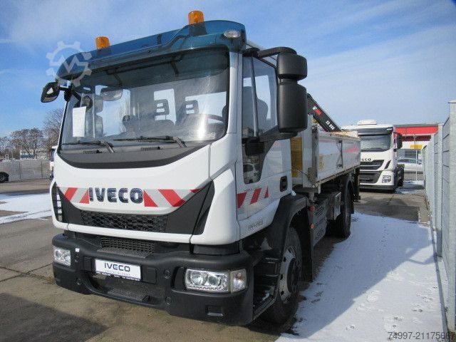 Kiepwagen IVECO ML140E25K  / HIAB  XS 088 / Funk / Greifer