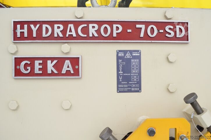 Prensa punzonadora GEKA Hydracrop 70 SD