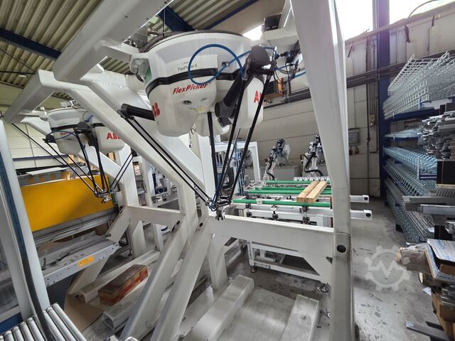 Robô industrial 2x ABB IRB 360 (Flexpicker) + Vision System